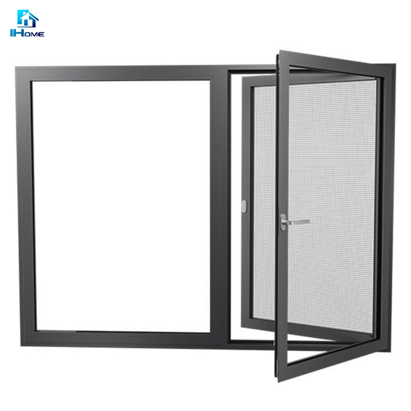 Aluminium Casement Awning Sliding Windows Hurricane Proof for Villa
