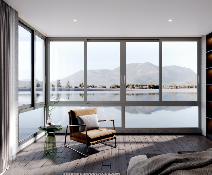 Energy Efficient Awning Window with Thermal Break and Aluminium Profile