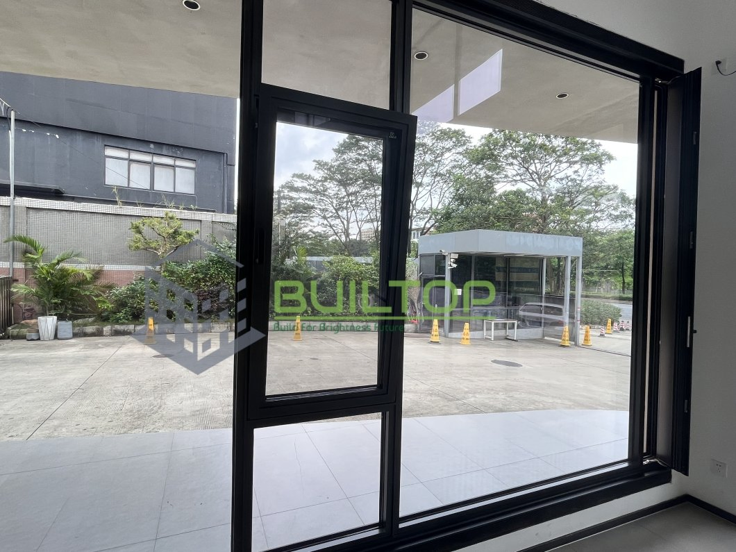 High Impact Double Glazed Philippines Glass Window Tilt and Turn Aluminum Window