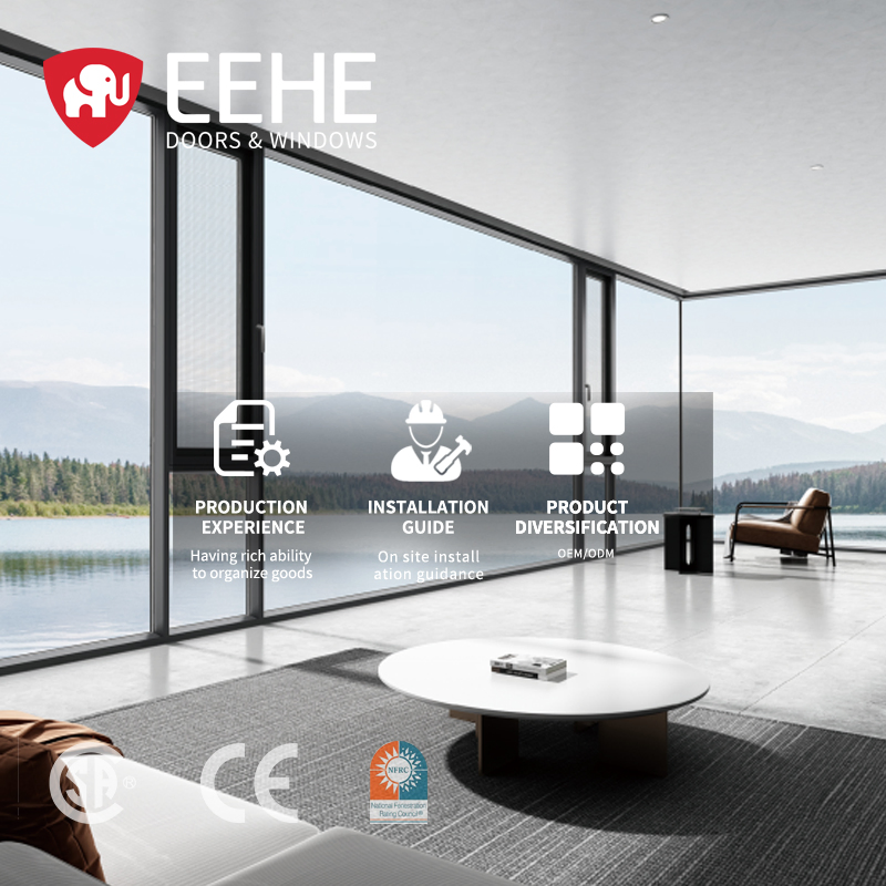Eehe Modern 3X4 Casement Window with Quality Insulated Insulated