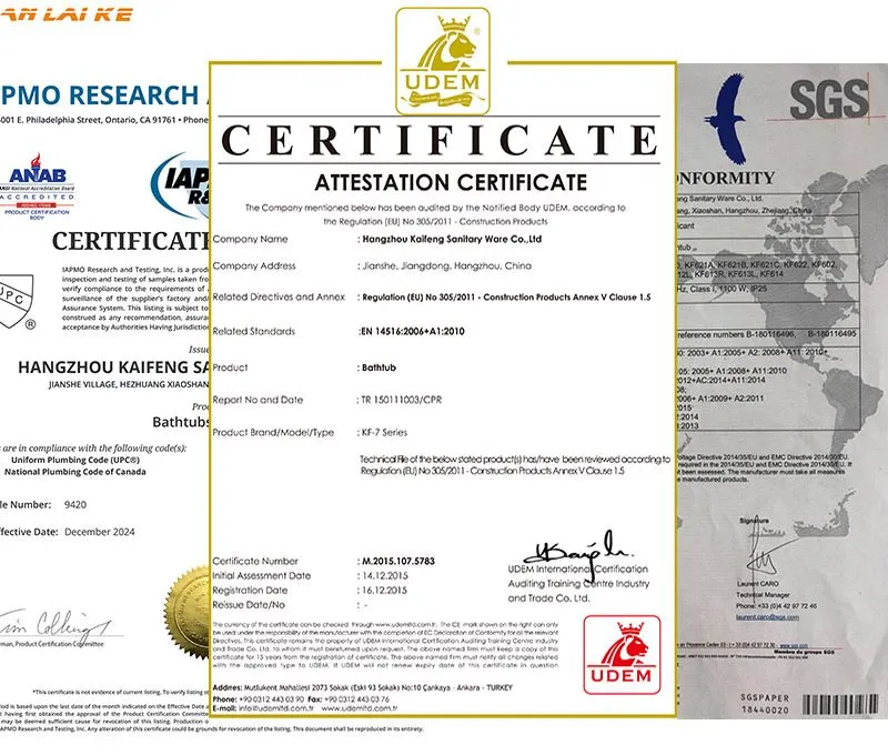 Product Certifications