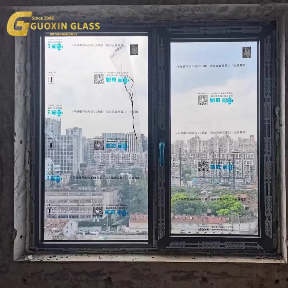 Customized Soundproofing Double Triple Glazed Aluminum Frame Casement Sliding Window with Enhanced Security and Aesthetic Appeal