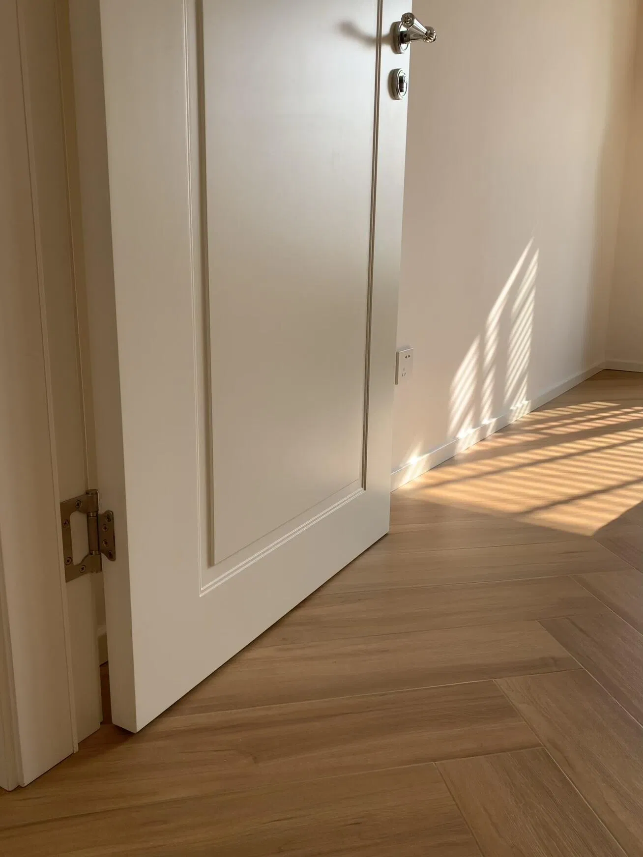 Fire Rated Flush Door for Apartment and Villa with Natural Veneer Engineering Veneer