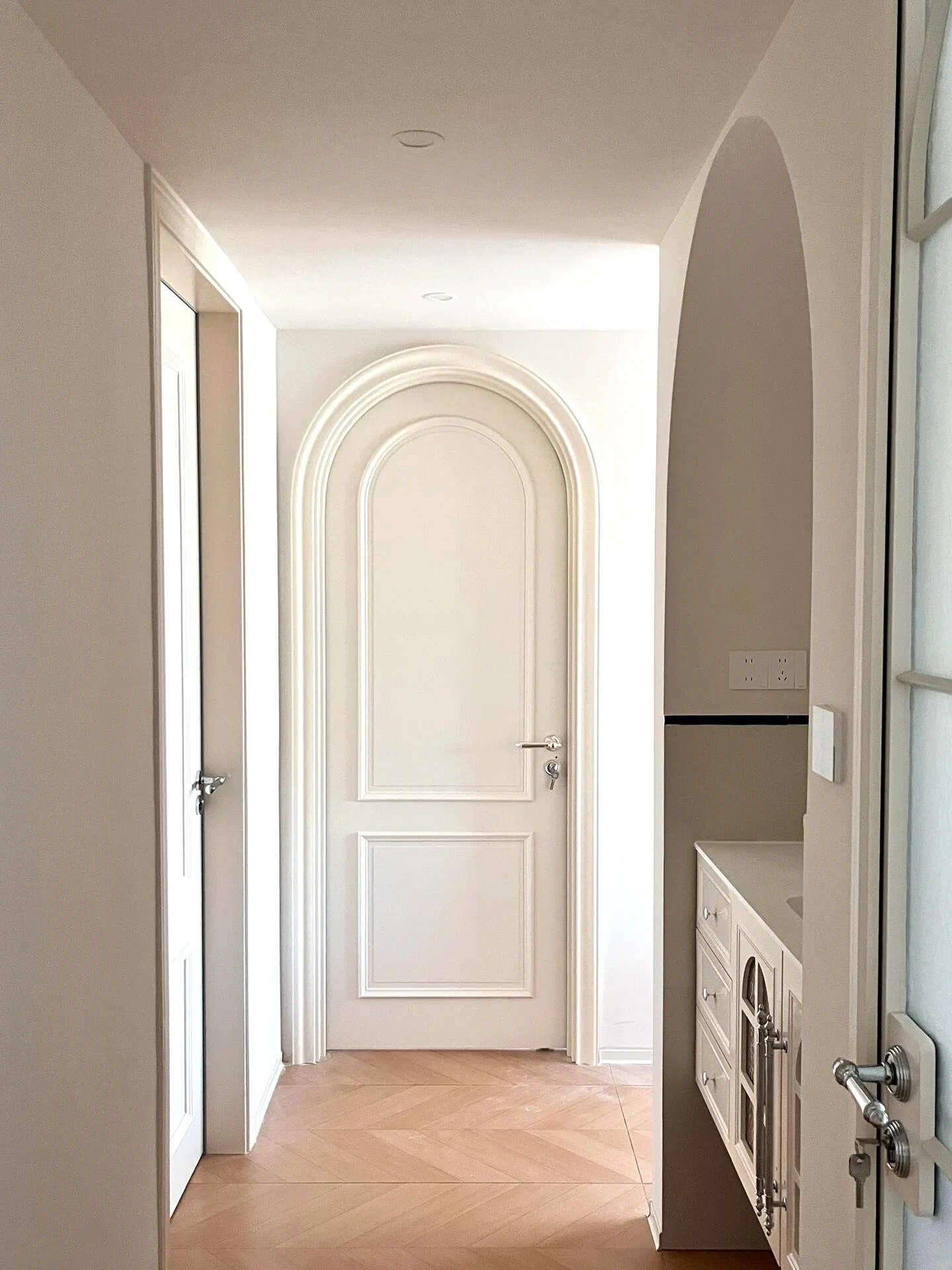 Fire Rated Flush Door for Apartment and Villa with Natural Veneer Engineering Veneer