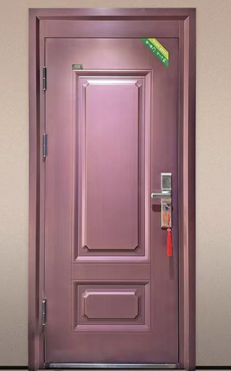 China Exterior Win-Star Sliding Patio Swing French Entrance Aluminum Steel Door Aluminum Security Entrance Interior Guangdong Exterior Metal Modern Wrought Door