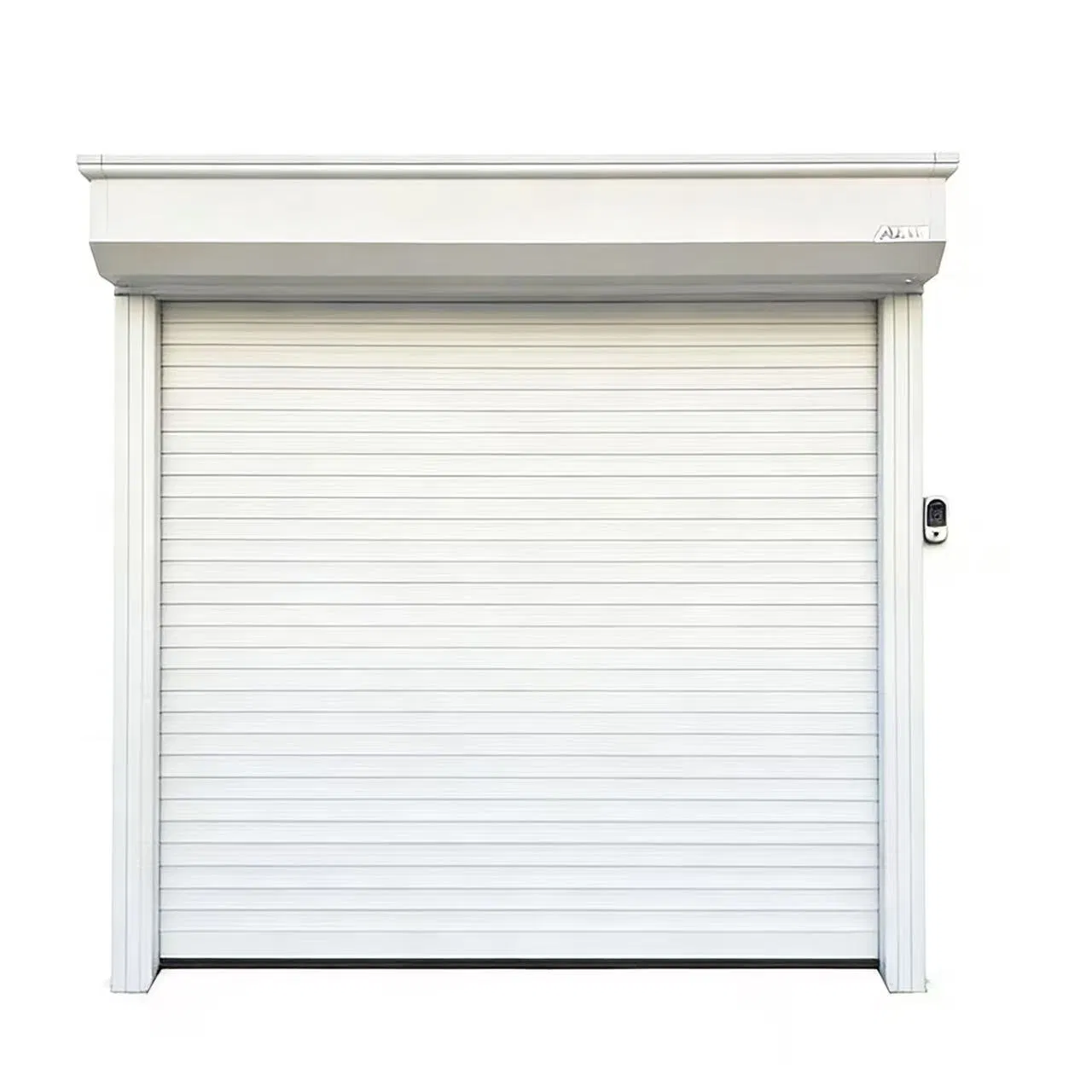 Aluminum Modern Smart Design Automatic Steel Sectional Panel Aluminium Garage Door for Residential Living with Glass