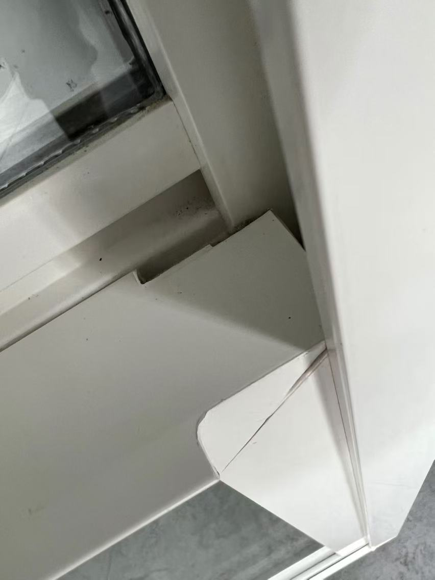 High Quality UPVC/Vinyl Single Hung Window with Grids