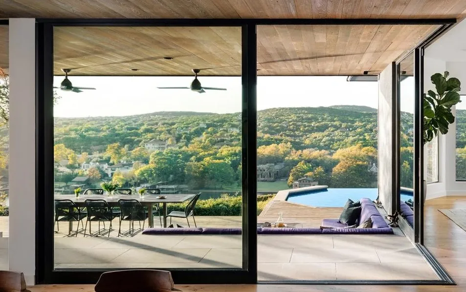 Aluminum Sliding Door Detail