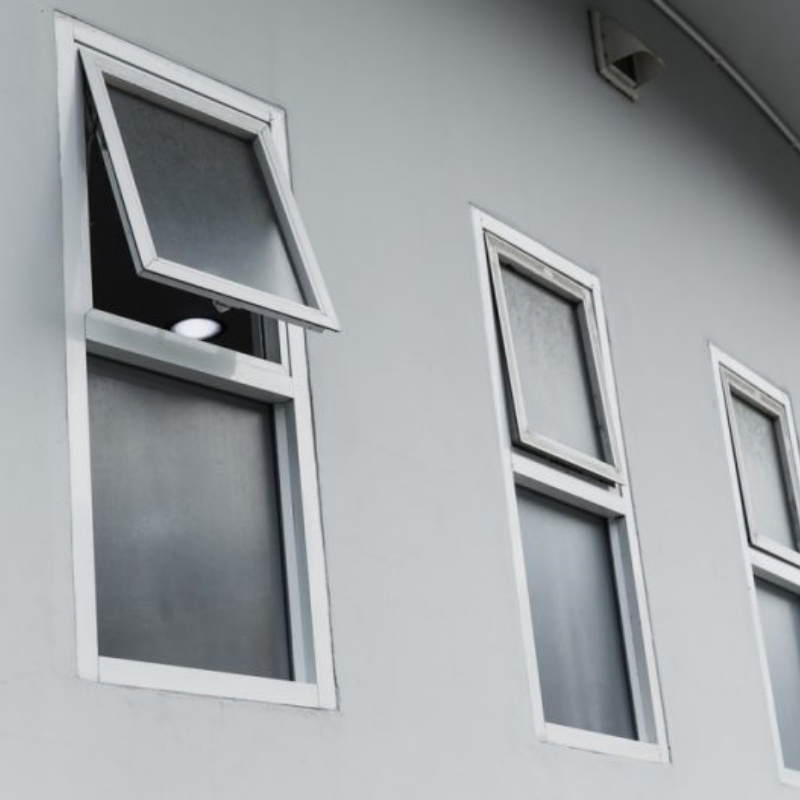 Modern Design Toilet Kitchen High Quality Aluminum Awning Glass Window