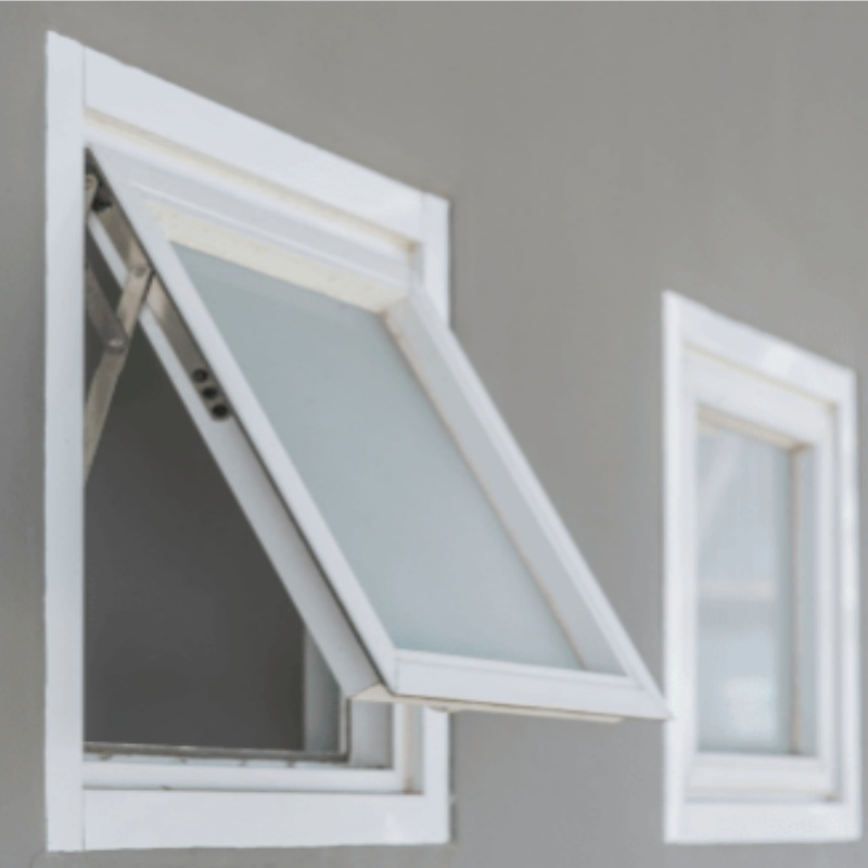 Modern Design Toilet Kitchen High Quality Aluminum Awning Glass Window