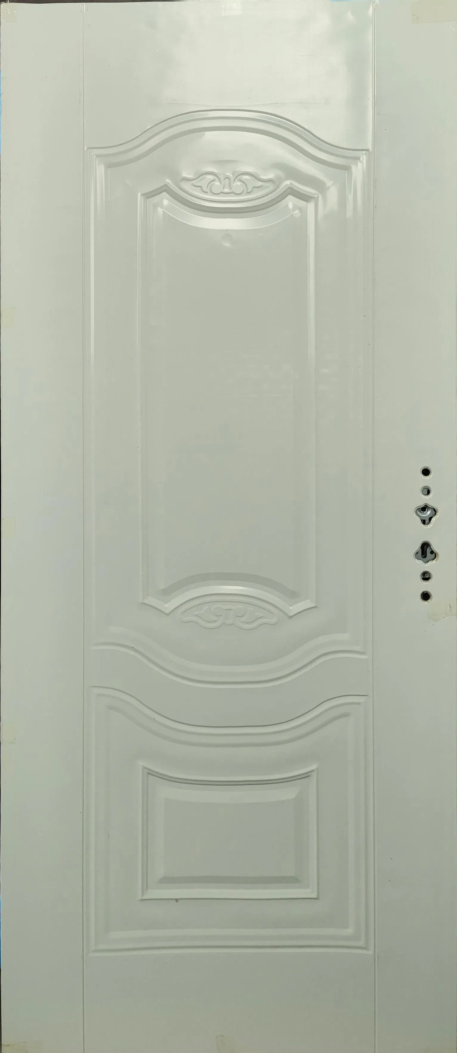 American Panel Square Single Steel Security Door Israel Door with Modern Design