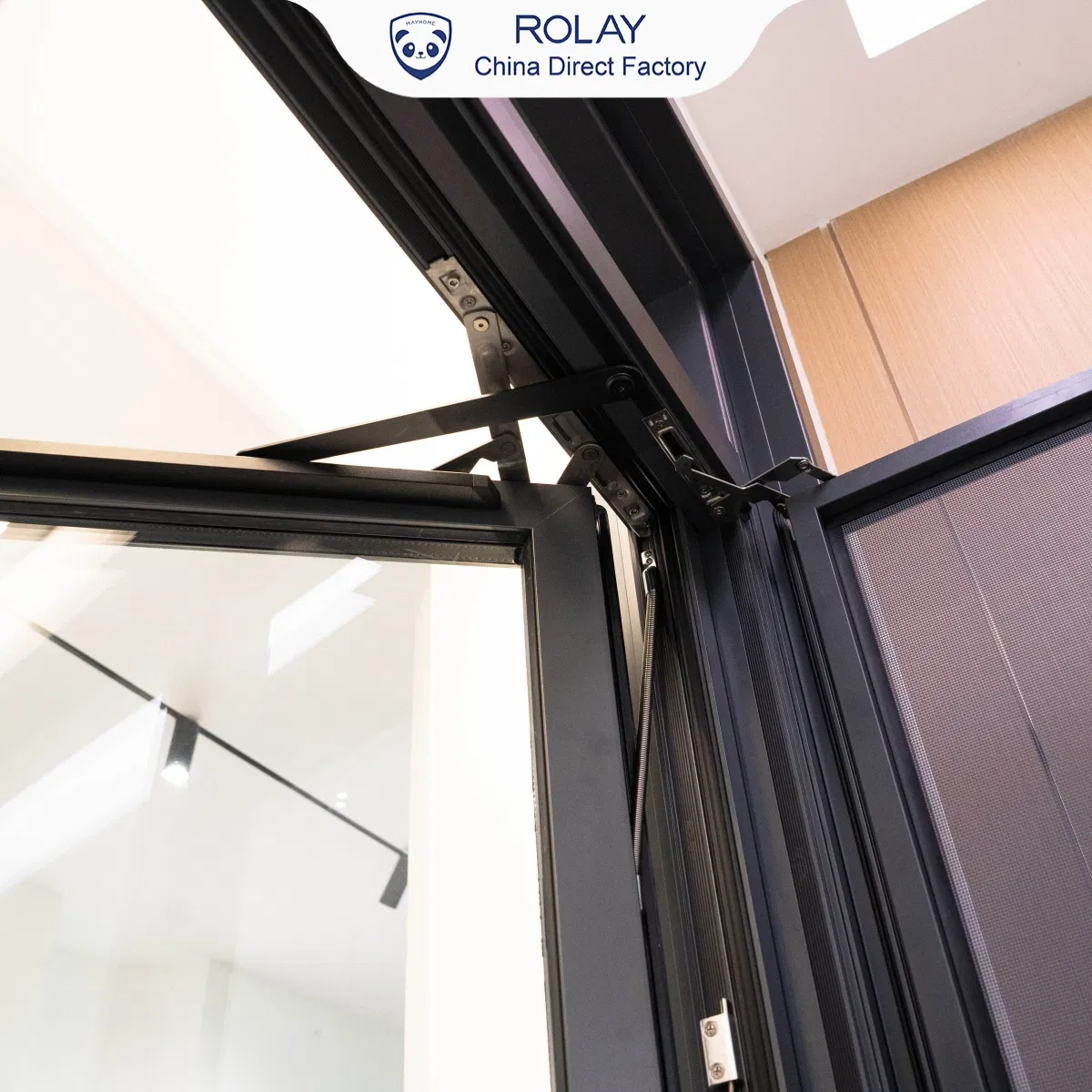 Rolay/Direct Source Aluminum Window Casement Window Children Safety Customized Double Glazed Durable Thermal Break Aluminium Window