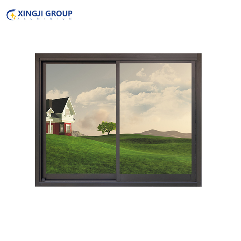 Standard Tempered Glass Customization China Sliding Windows for Project