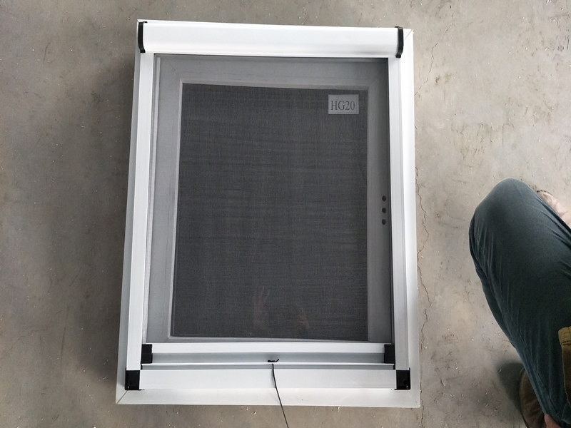 Small Size Single Pane Side Hung UPVC PVC Casement Window with Screen