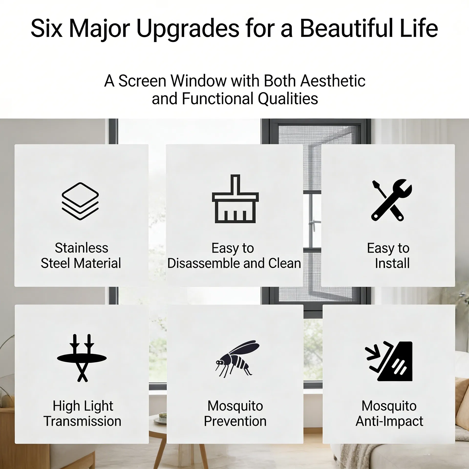 Mesh Screen Window Detail 10