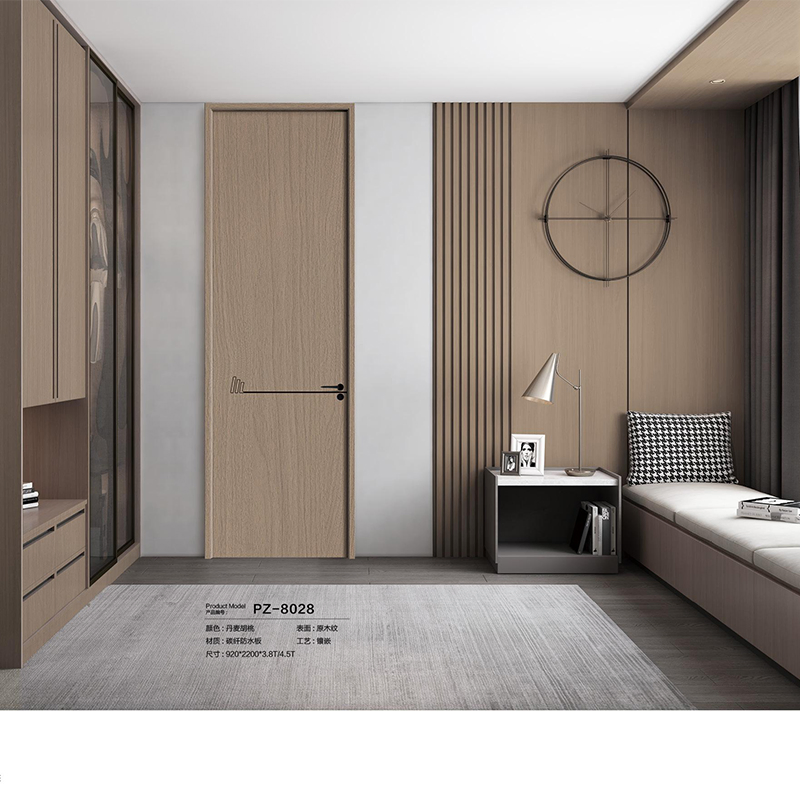 Premium Weiya Hotel 60-Minute Fireproof Wooden Doors for Interiors
