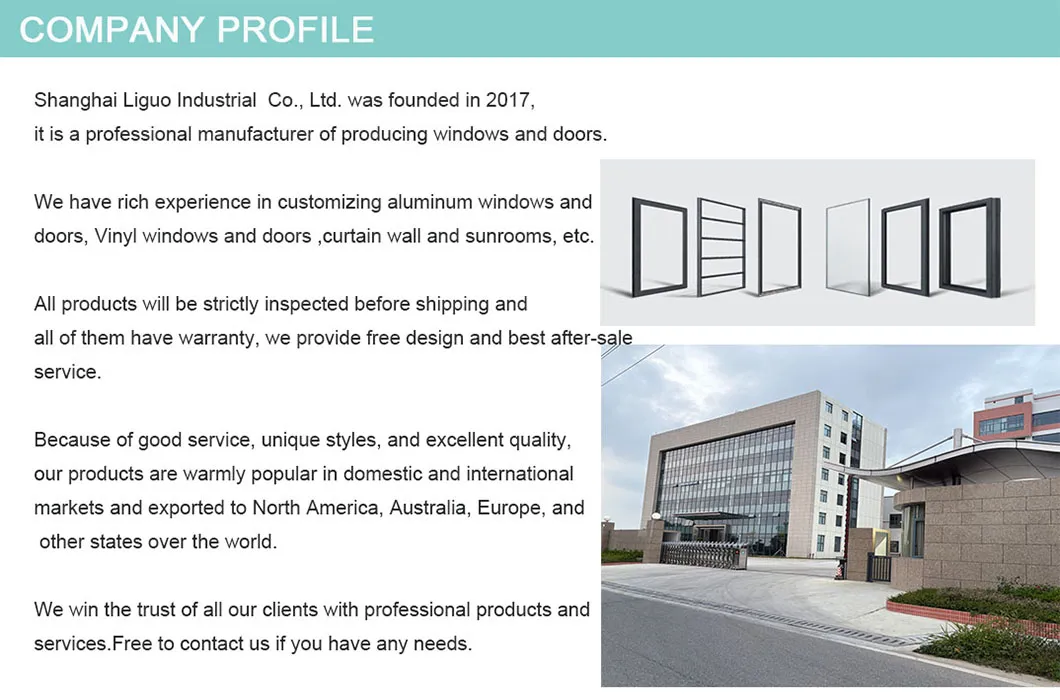 Custom Design Aluminum Window View