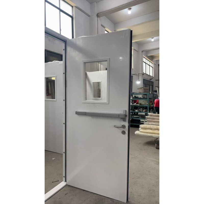 Hotel Guest Fireproof Room Door Fire Wooden Door UL 90 Minutes Fire Rated Interior Door for Inn Bnb Lobby