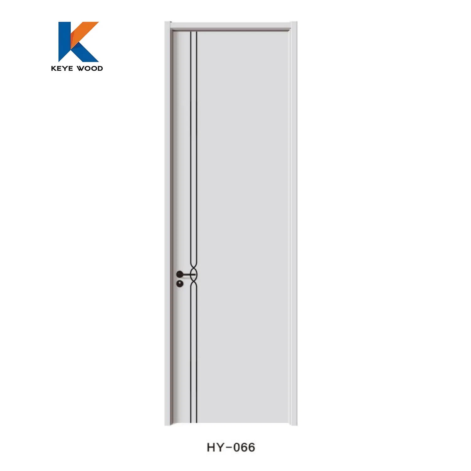 Safety Grade Wooden Wood Fire Rated Interior Door for Hotel Interior Projects