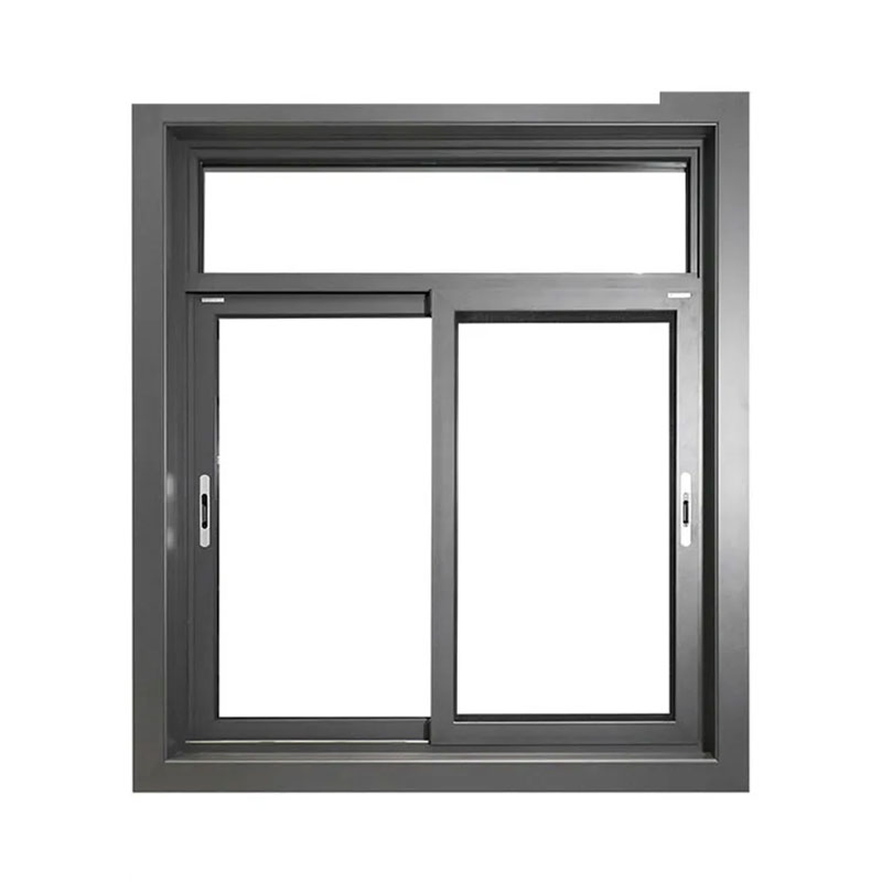 Low-E Glass Argon Filled Modern Frame Soundproof Sliding Window for Climate Control