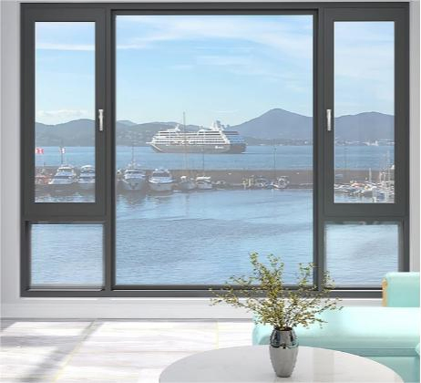 China Manufacture Aluminum Alloy Casement Window Tilt and Turn Window with Mosquito Net/Invisible Screen