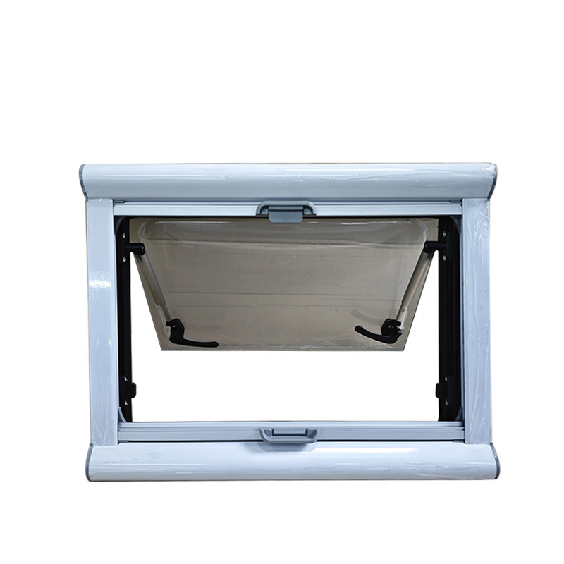 New Style Square Type Flat Acrylic Glass Caravan RV Window Awning Type
