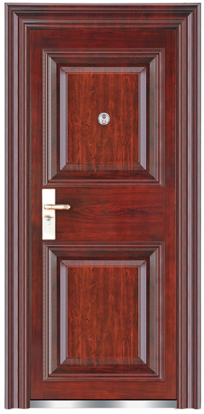 Fusim Door for Apartment Exterior Security Doors Steel Security Door (FX-B0211)