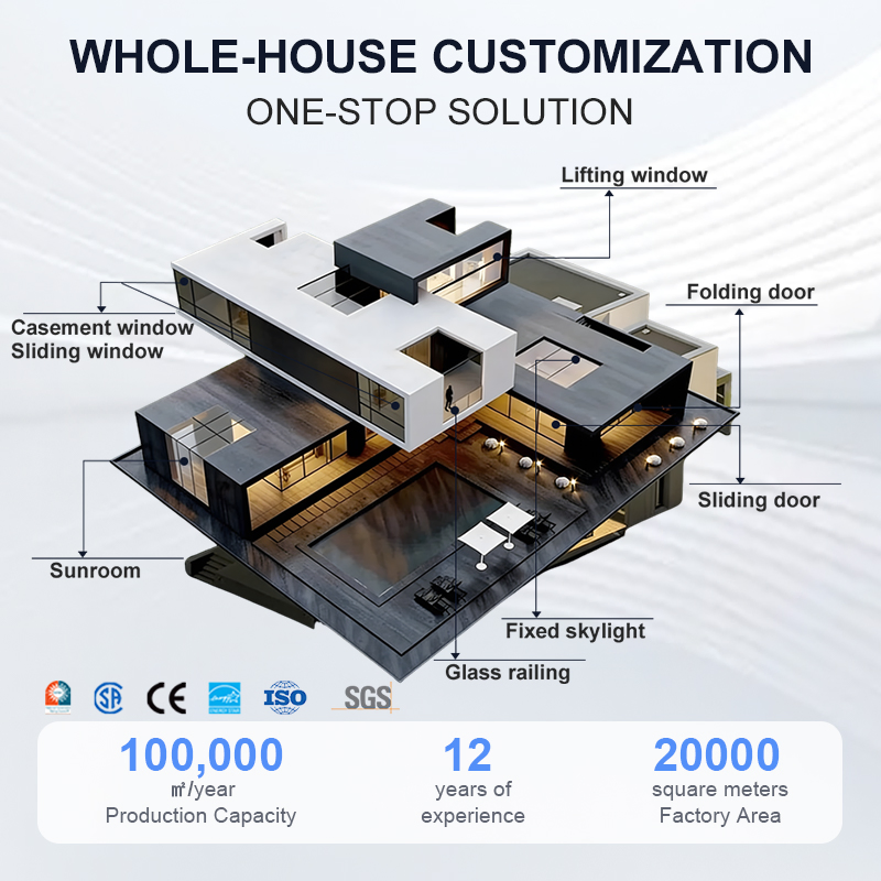 High Strength Aluminum Tilt and Turn Window Contemporary Architecture Energy Saving Glass and Modern Look Window