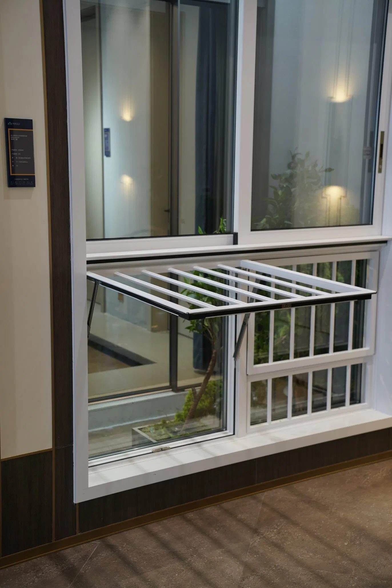 High Wind Pressure Resistant Aluminum Sliding Window for Coastal Areas