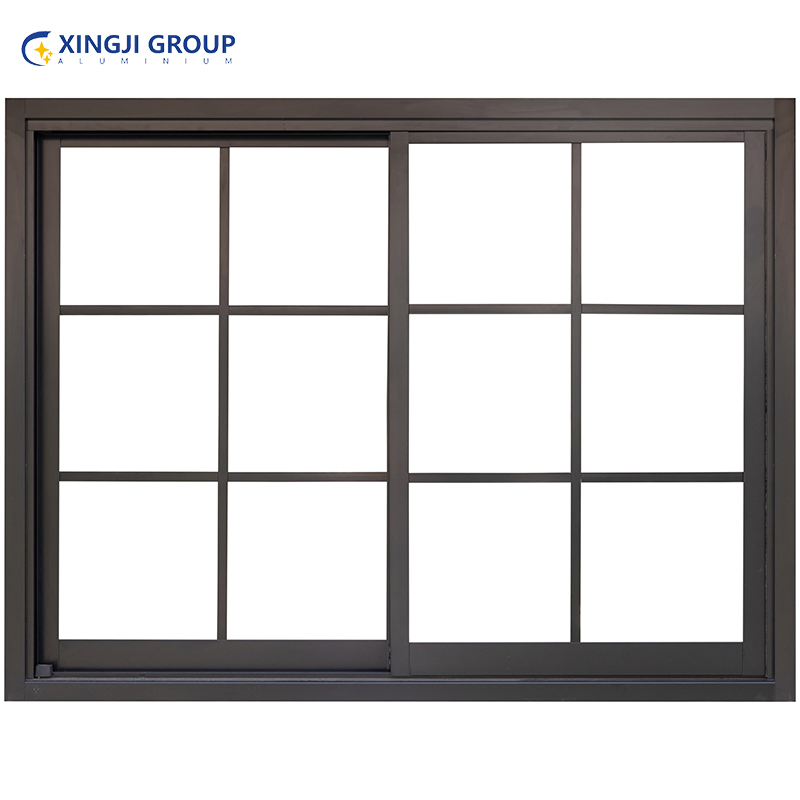 Standard Tempered Glass Customization China Sliding Windows for Project