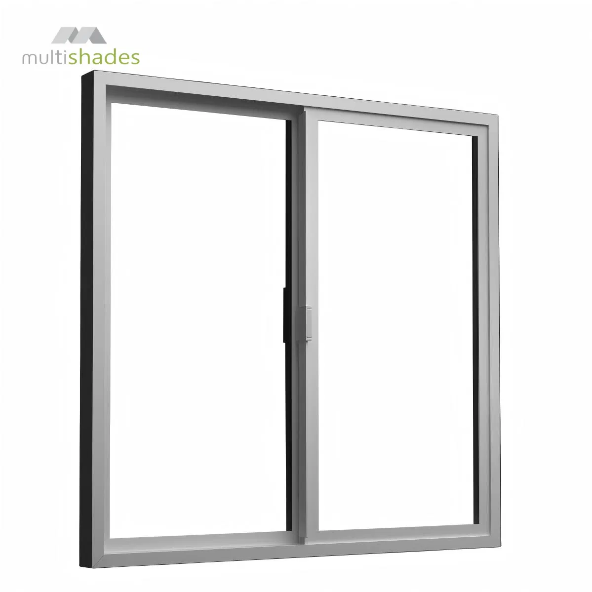 Multishades Nfrc Standard Thermal Break Aluminium Window with Tempered Glass Wind Resistant Aluminum Sliding Window