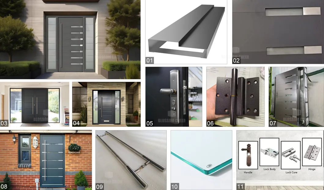 Luxury Safety Security Steel Door