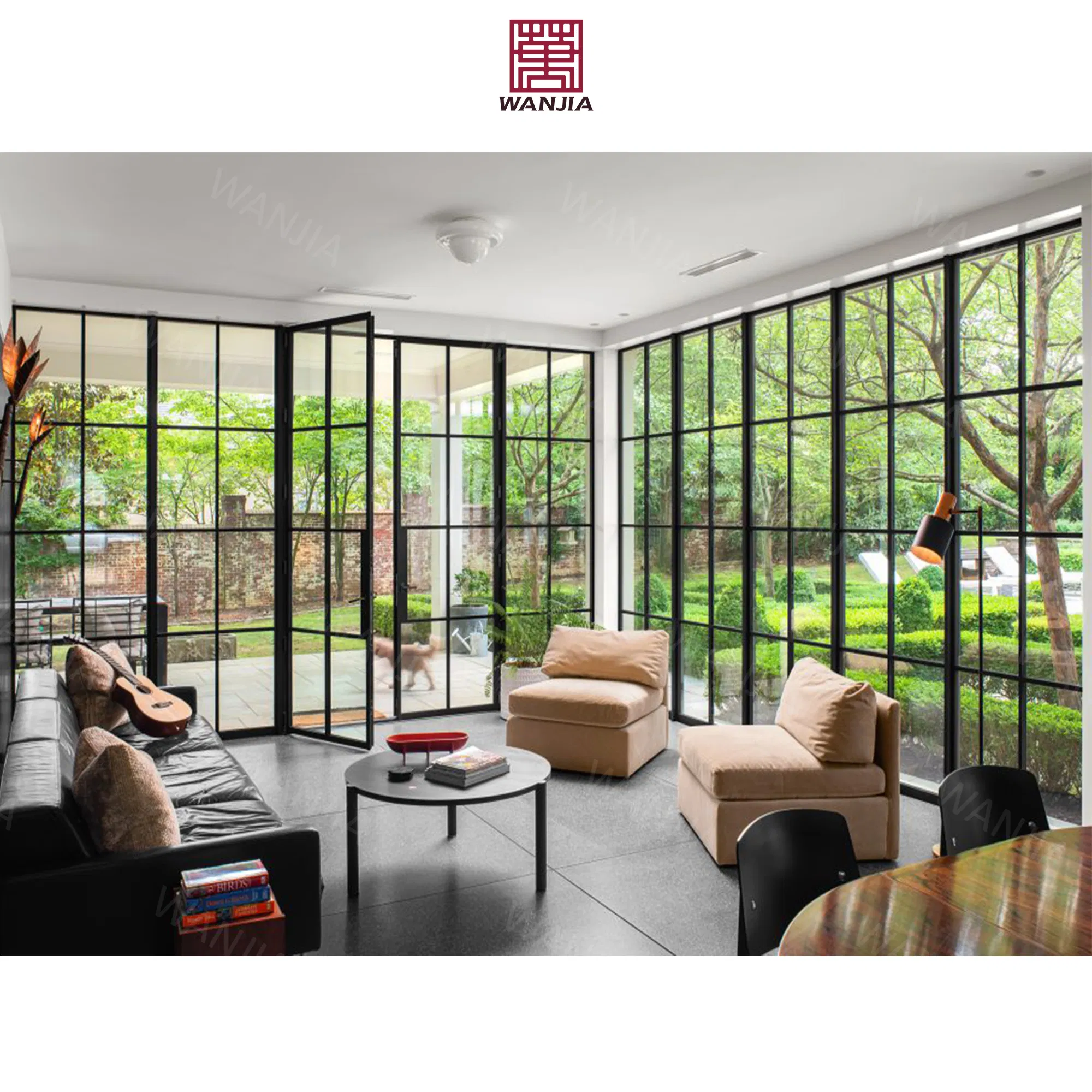 Minimalist Design Other Doors for Houses Entrance Iron Wrought French Front Door