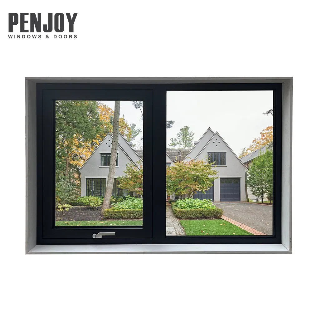 Aluminum 75 Awning Window with Timber Reveal New Zealand Local Market Window