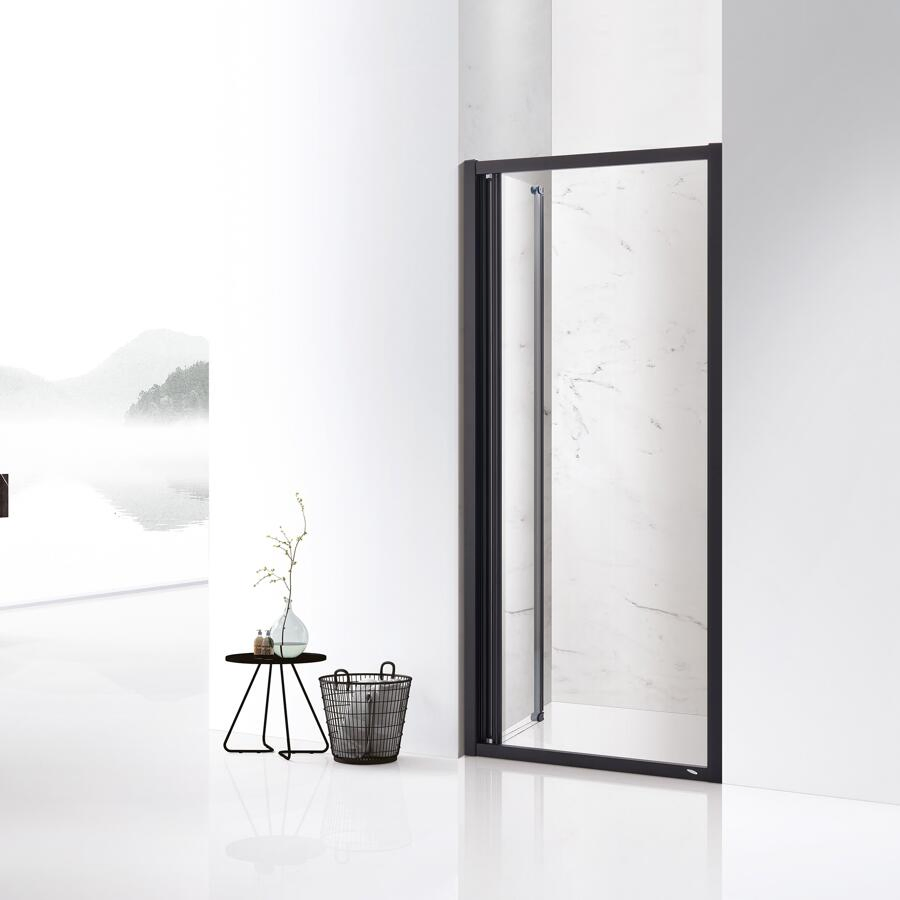 Bi-Fold Shower Screen Folding Tempered Glass Door Discount Price