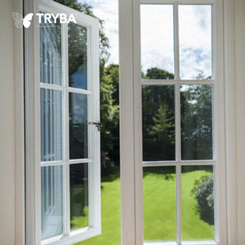 New Products Latest Design Double Glazed Arch-Shaped French Windows