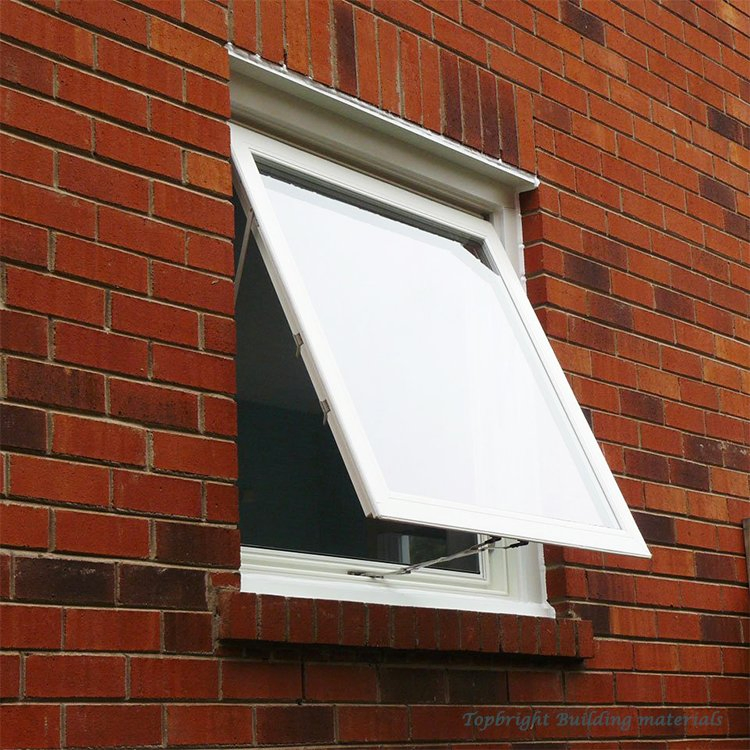 Residential Custom Aluminum Windows Outside Adjustable Impact Quality Winder Double Glazed Awning Windows