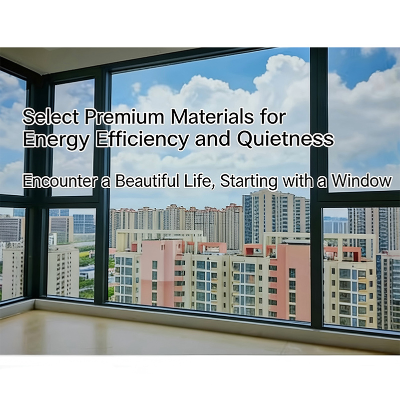 Custom High Quality Modern Design Aluminum Inward Sound Insulation Aluminum Window