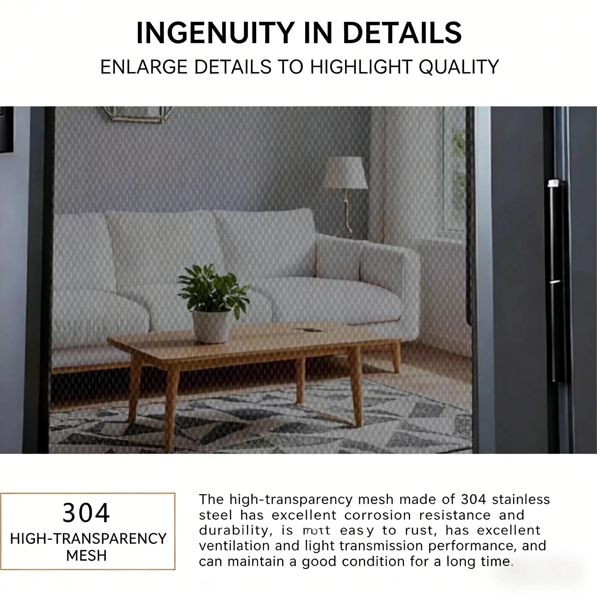 Mesh Screen Window Detail 9