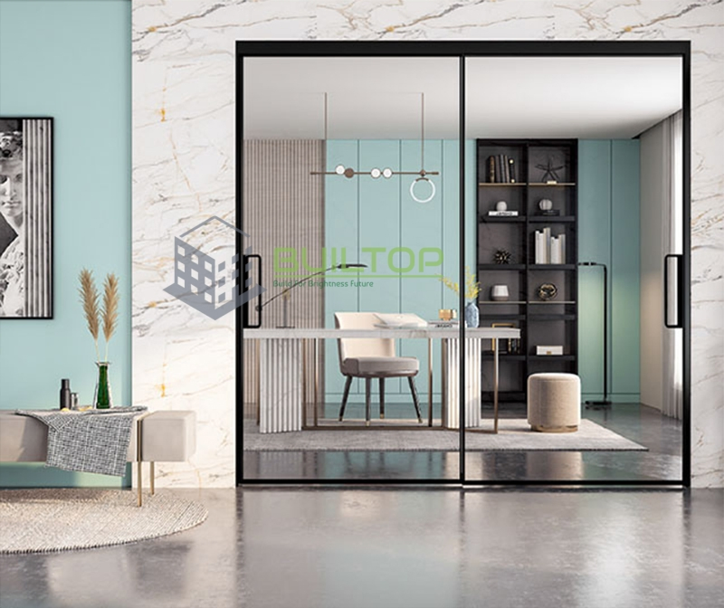 Elegant Full View Glass Sliding Doors for Modern Spaces