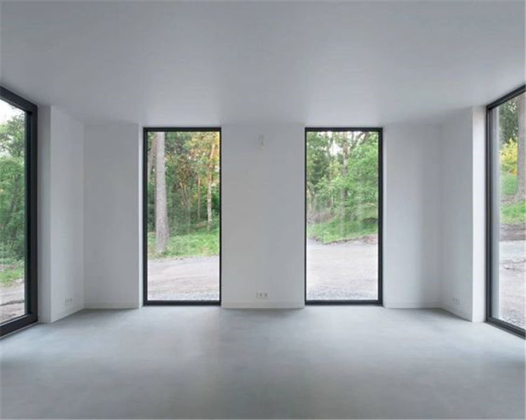 Big View Double Glazed Aluminum Fixed Glass Window