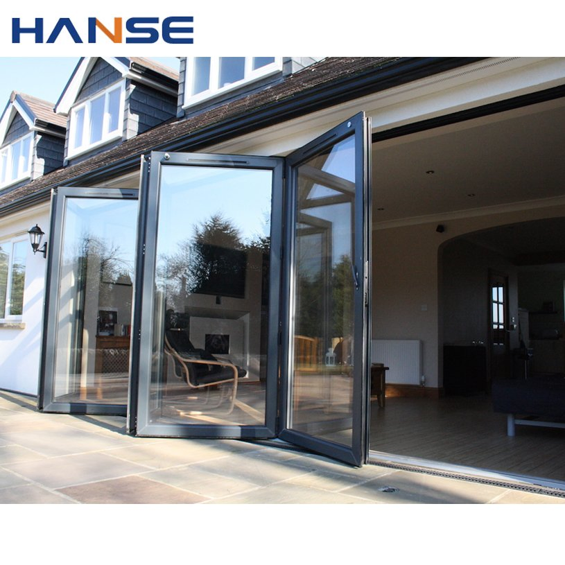 America Style Sliding Door Double Glazed Glass Windows Patio Door Exterior Balcony Aluminum Sliding Doors