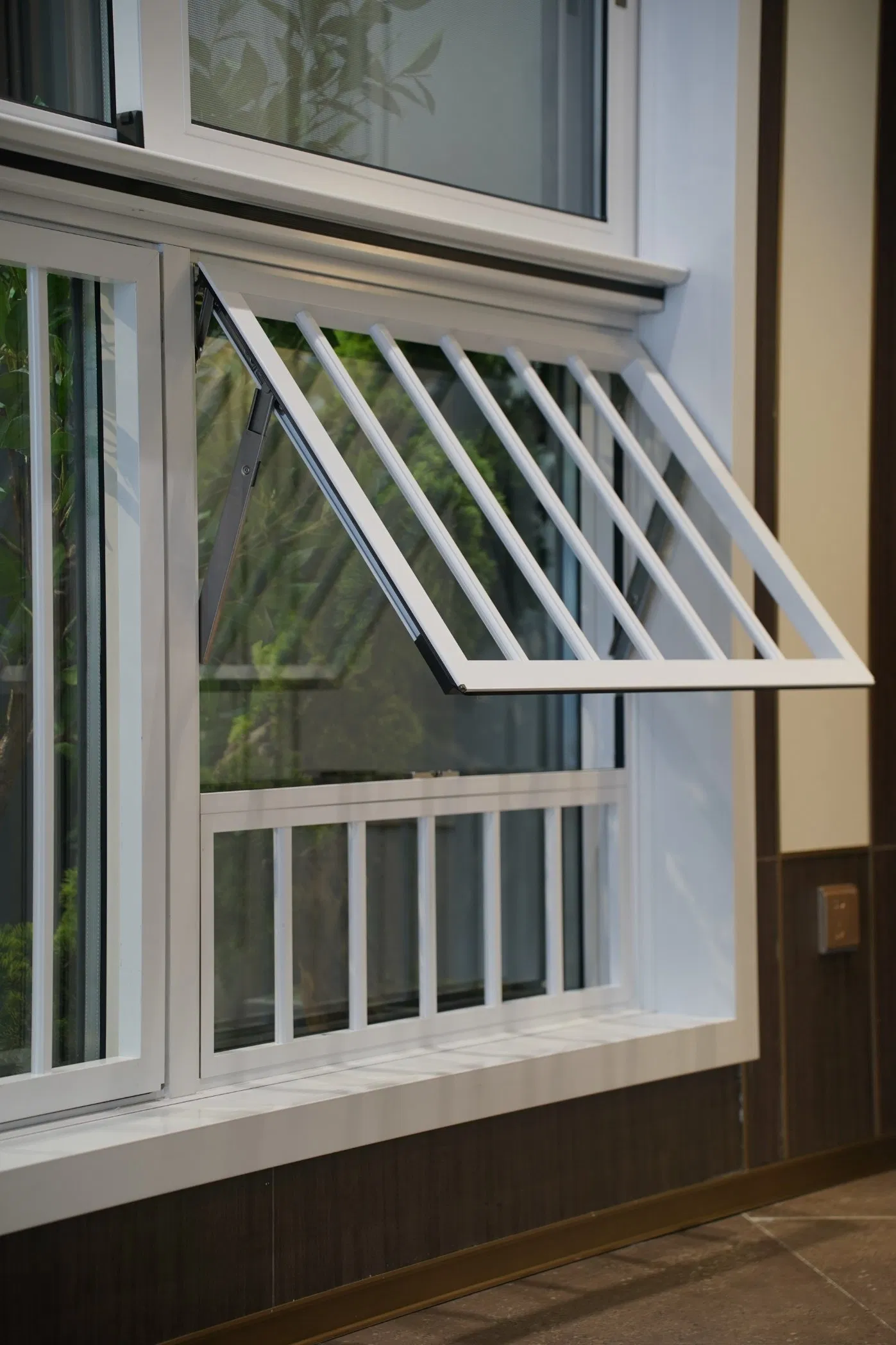 High Wind Pressure Resistant Aluminum Sliding Window for Coastal Areas
