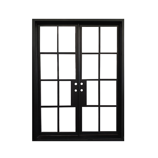 Hot Sale Cheap Price French Steel Door Iron Door