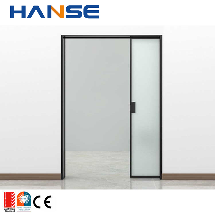 Aluminum Wood Grain Folding Door Bi-Fold Aluminum Doors Aluminum Folding Sliding Door with Australia Standard Sizes