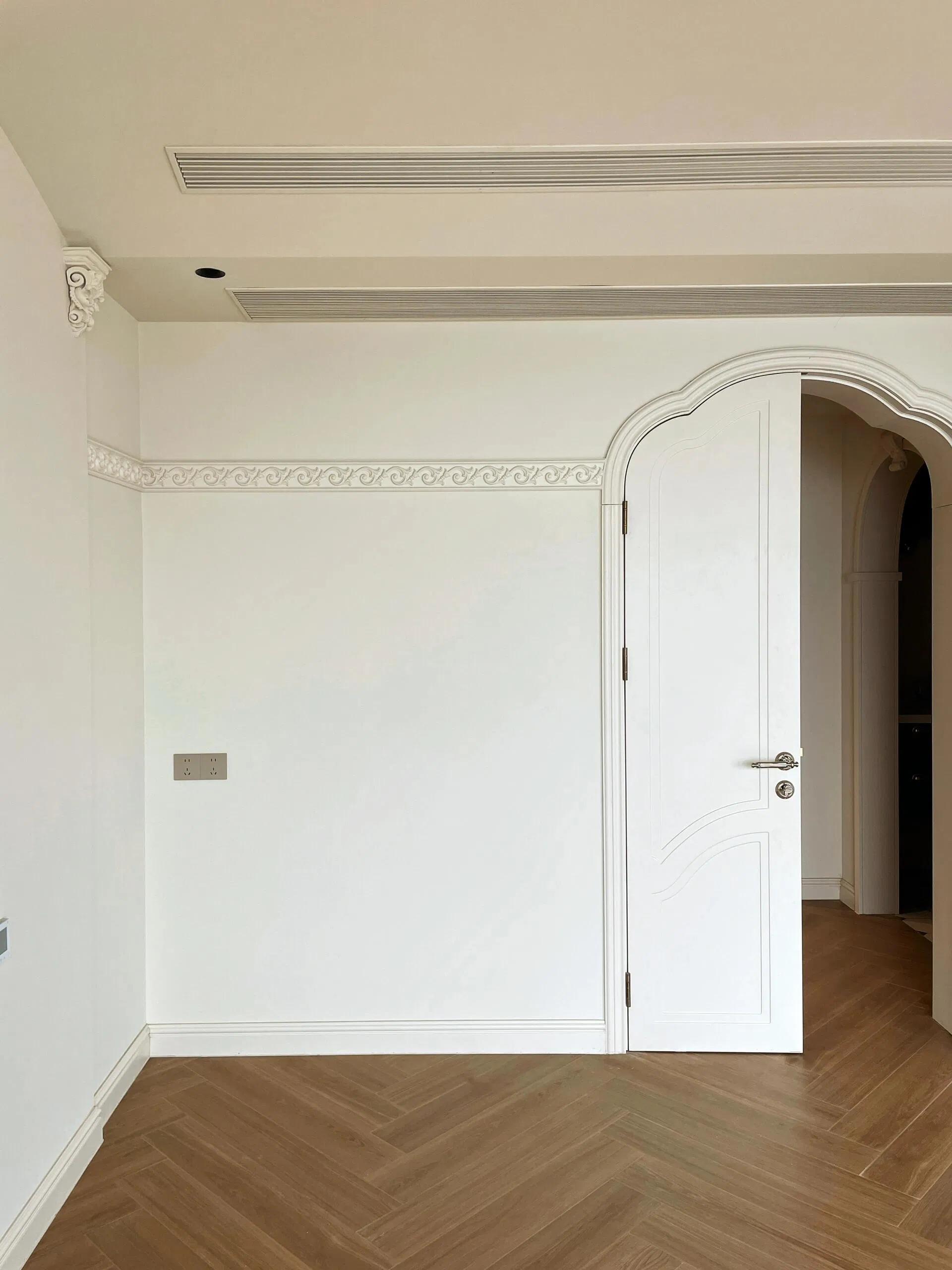 Fire Rated Flush Door for Apartment and Villa with Natural Veneer Engineering Veneer