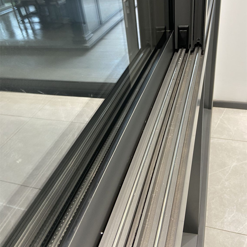 Hot Sale Double Glazed Soundproof Design House Aluminum Sliding Window