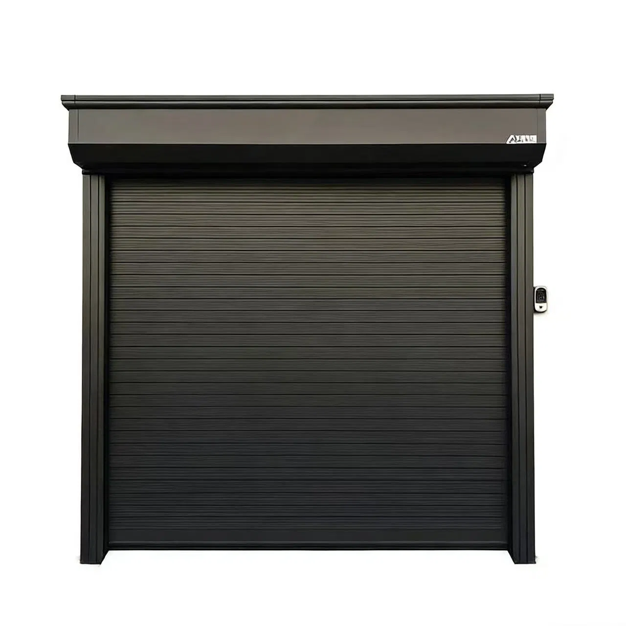 Aluminum Modern Smart Design Automatic Steel Sectional Panel Aluminium Garage Door for Residential Living with Glass