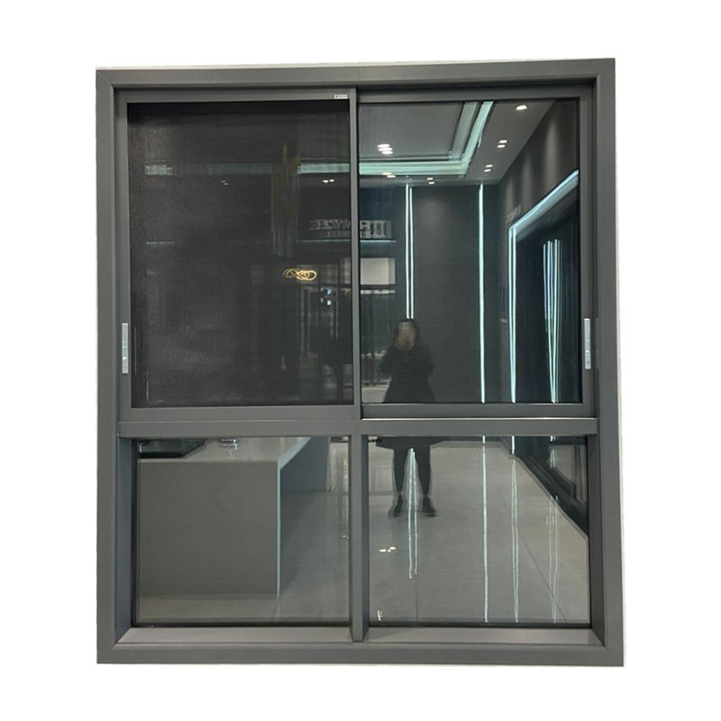 Hot Sale Double Glazed Soundproof Design House Aluminum Sliding Window