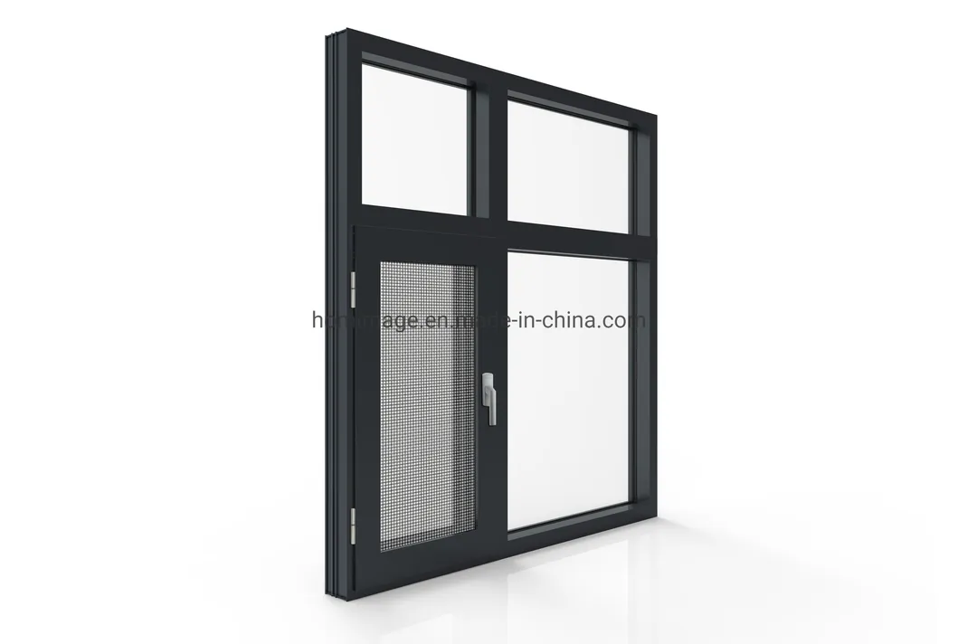 Aluminum Casement Window Rendering